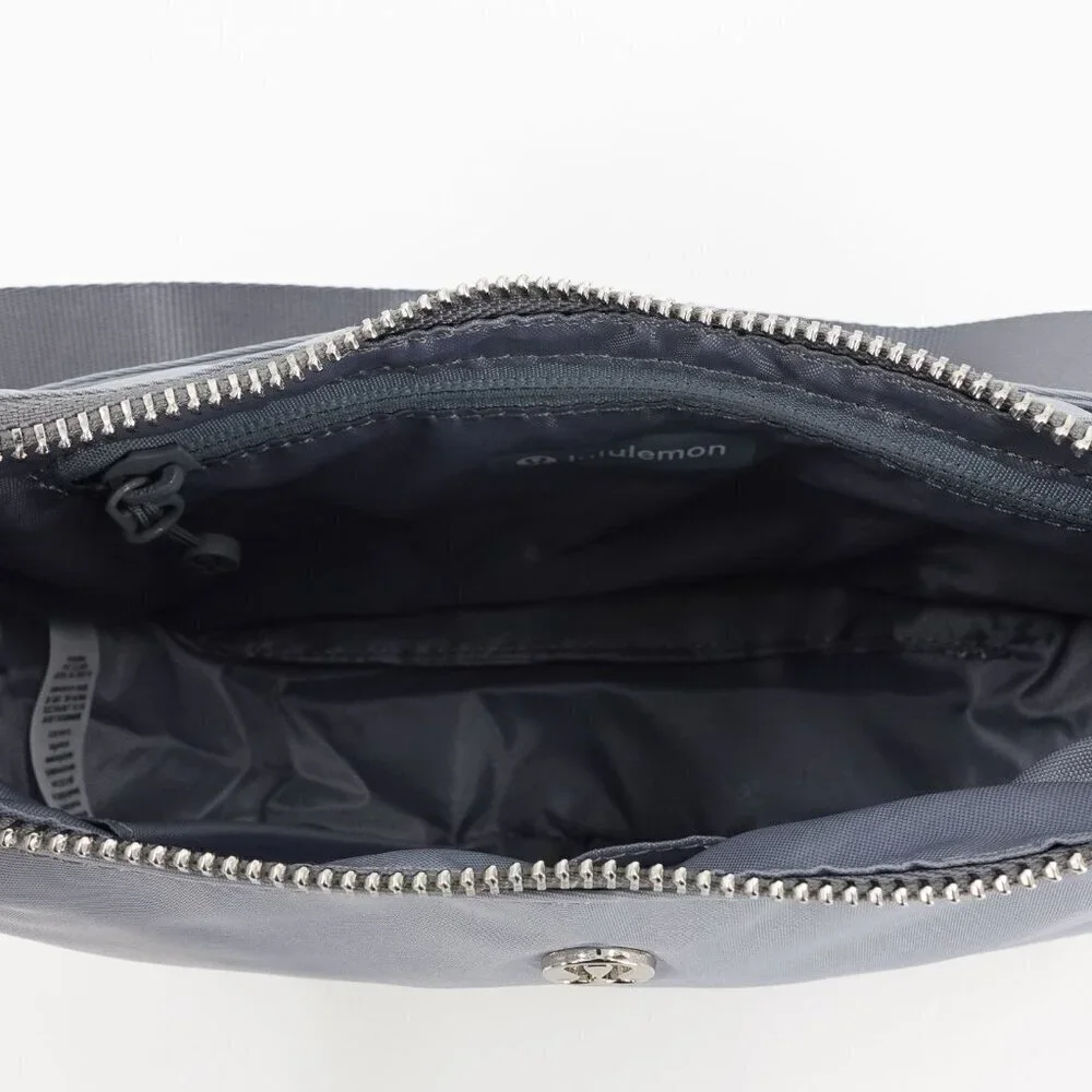Lululemon Mini Shoulder Bag 4L Silver Droplet OS